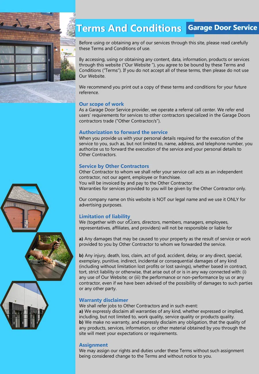 Capitol Garage Doors Austin, TX 512-361-6284 - terms4